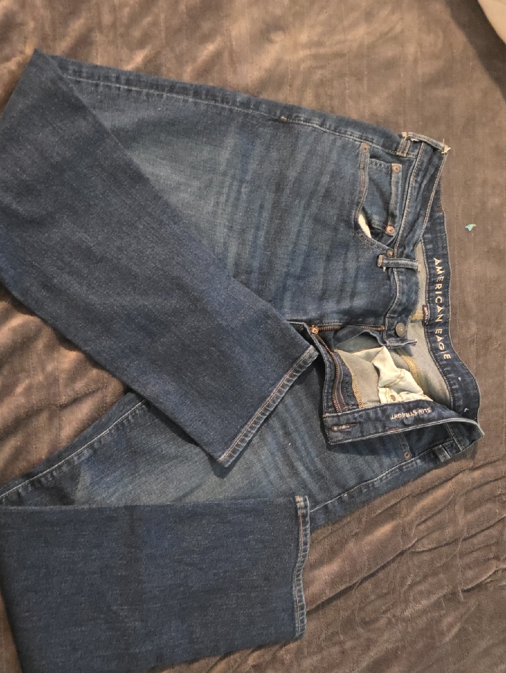 American Eagle Dark Blue AirFlex+ Denim Jeans